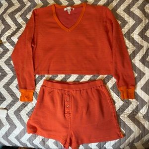 Victoria’s Secret Crop Top Short Set S